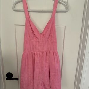 American Eagle Outfitters Pink Romper